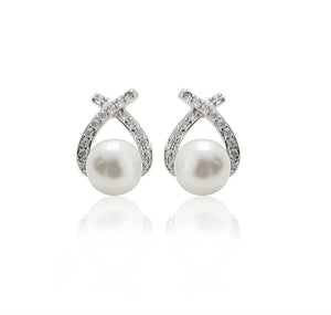 SFE2 Earrings Radiant Logo Stone HG