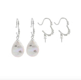 SFE2 Earrings Radiant Logo Stone HG