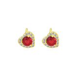 SFE3 Zircon Small Stud Earrings For Men