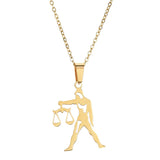 SFN2 Stainless Steel Necklace Women Statement Necklace Mother's Gift