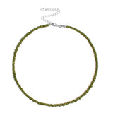 Bohemia Rainbow Seed Beads Choker Necklace