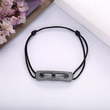 925 Silver String Bracelet Zircon Jewelry