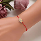 925 Silver Evil Eye Bracelet, Red String Protection