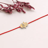 925 Silver Evil Eye Bracelet, Red String Protection