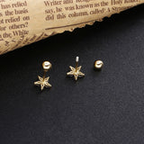 925 Silver Crystal Stud Earrings Flower Crown Tenny Earrings
