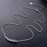 Vintage 925 Silver Charms Pendant Necklaces for Women Party Jewelry