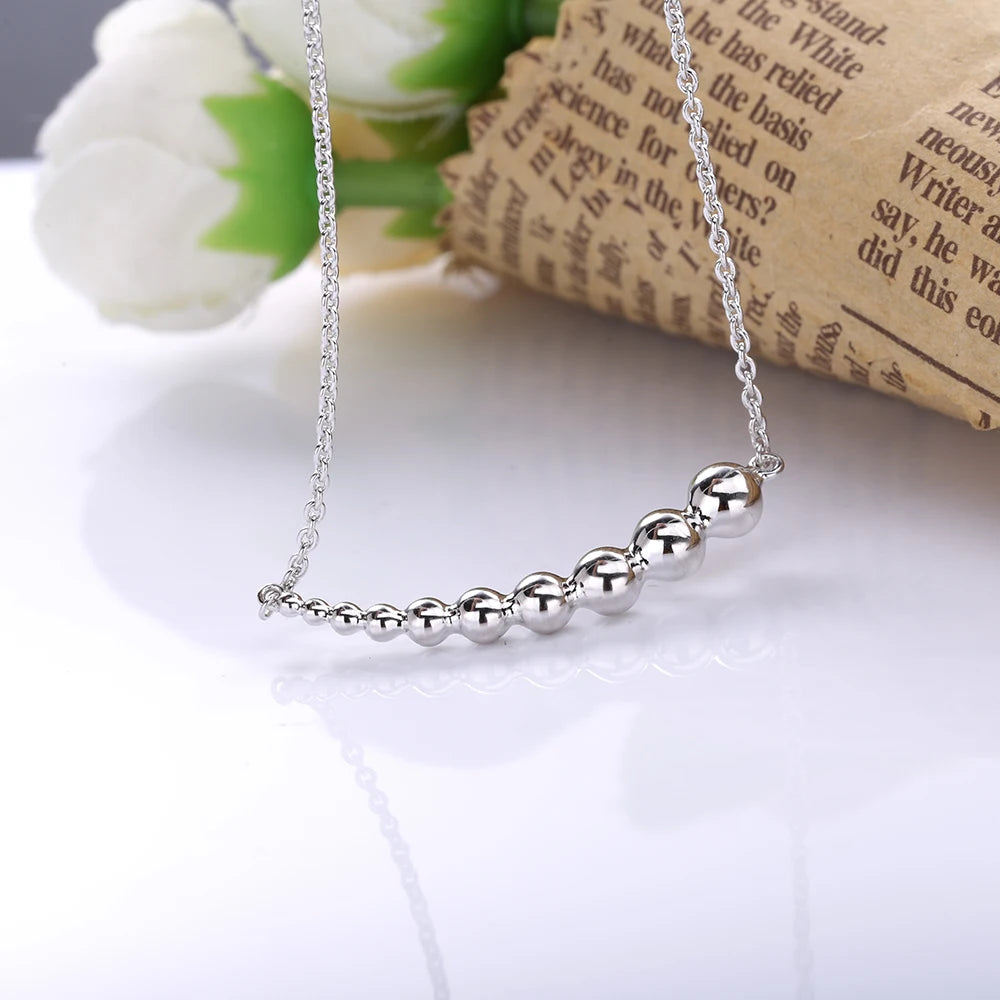 Vintage 925 Silver Charms Pendant Necklaces for Women Party Jewelry