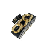 Resin Metal Chain Hairpin for Women's Neo-Goth Hair Jewelry