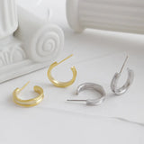 SHANICE 925 Sterling Silver Hoop Earrings for Women