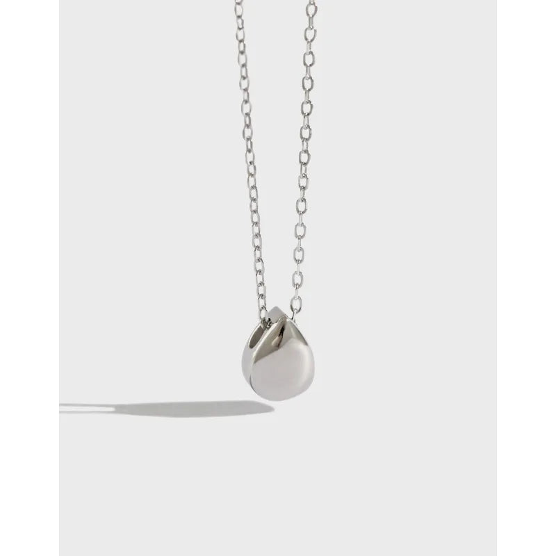 SHANICE 925 Silver Necklace Student Pendant Ins Necklace Jewelry