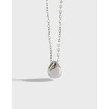 SHANICE 925 Silver Necklace Student Pendant Ins Necklace Jewelry