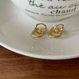 SHANICE 925 Silver Heart Stud Earrings for Women