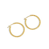 SHANICE 925 Sterling Silver Geometric Hoop Earrings For Women
