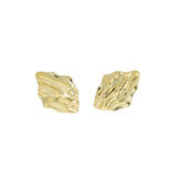 SHANICE 925 Silver Stud Earrings Concave & Convex Surface Gift