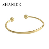 SHANICE 925 Silver Great Ball Opening Bangle - Gift Jewelry For Girl