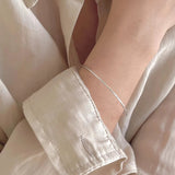 SHANICE S925 Silver Beads Bracelet for Women Men