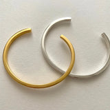 SHANICE 3mm Sterling Silver Cuff Bracelet Women
