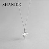 SHANICE Sterling Silver Star Pendant Long Necklace