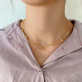 SHANICE 925 Sterling Silver Geometric Necklace for Women
