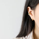 SHANICE 925 Silver Ear Cuff Clip On Earrings For Women