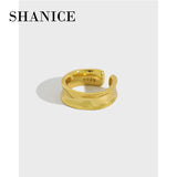 SHANICE 925 Silver Ear Cuff Clip On Earrings For Women