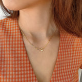SHANICE S925 Sterling Silver CZ Pendant Necklace