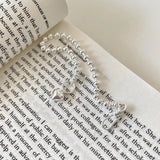 SHANICE 925 Sterling Silver Round Beads Bracelet Heart Charm Jewelry