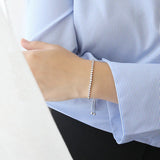 SHANICE S925 Silver Bracelet Women Adjustable Party Birthday Gift