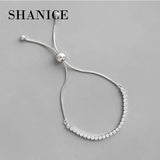 SHANICE S925 Silver Bracelet Women Adjustable Party Birthday Gift
