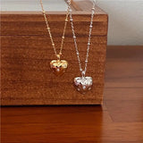 SHANICE S925 CZ Heart Pendant Necklace