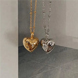 SHANICE S925 CZ Heart Pendant Necklace