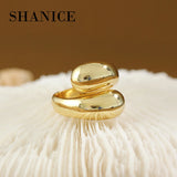 SHANICE Punk 925 Sterling Silver Open Ring for Women Girls