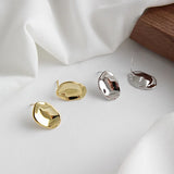 SHANICE 925 Silver Irregular Small Stud Earrings for Women