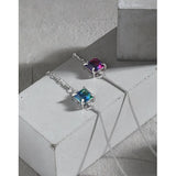 SHANICE INS 925 Silver Micro Inlay Adjustable Bracelet