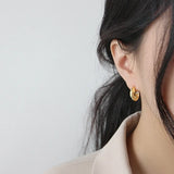 SHANICE INS 925 Silver Stud Earrings for Women