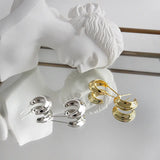 SHANICE INS 925 Silver Stud Earrings for Women