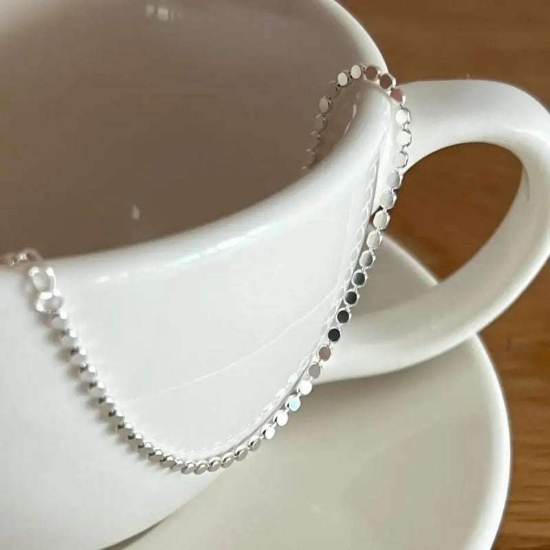 Shanice Ins S925 Silver Beads Bracelet Women Gift Jewelry