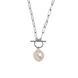 SHANICE Baroque Freshwater Pearl Necklace S925 Sterling Silver