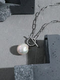 SHANICE Baroque Freshwater Pearl Necklace S925 Sterling Silver