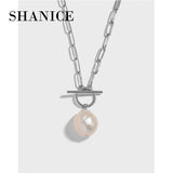 SHANICE Baroque Freshwater Pearl Necklace S925 Sterling Silver