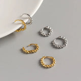 SHANICE 925 Silver Round Beads Stud Earrings