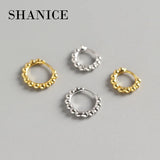 SHANICE 925 Silver Round Beads Stud Earrings