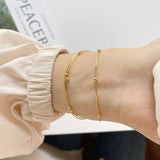 SHANICE Multi-layer Beads Bracelet, 925 Sterling Silver