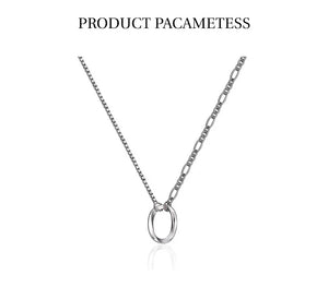 SHANICE S925 Sterling Silver Box Necklace Combo