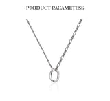 SHANICE S925 Sterling Silver Box Necklace Combo