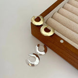 SHANICE 925 Silver Geometric Earrings - Stylish Multi-layered Ins Earrings