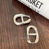 SHANICE 100% 925 Silver Geometry Heavy Women's Earrings