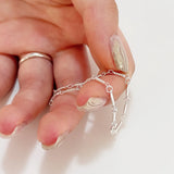 SHANICE Punk S925 Twisted Wire Bracelet & Bangle For Women