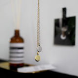 S925 Silver Necklace Peas Coin Women Silver Chain