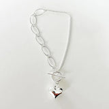 Real S925 sterling silver Punk Car flower chain Bracelet